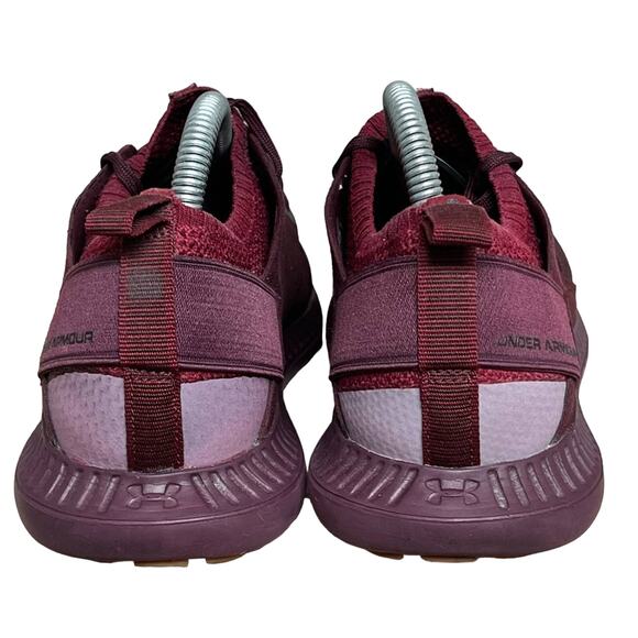 Womens Under Armour Size 8 Threadborne Shift Cardinal Red Shoe 1302504 NICE - Picture 4 of 7